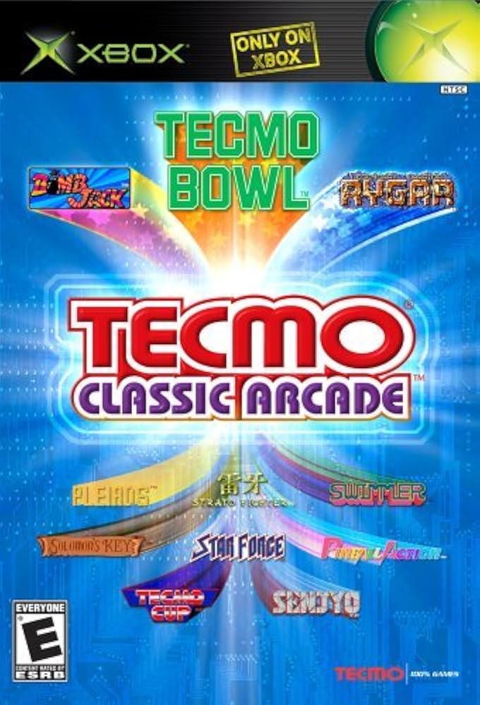 「激安」テクモ クラシックアーケード　テクモクラシックアーケード　xbox Amazon.com: Tecmo Classic Arcade - Xbox (Renewed) : Video Games